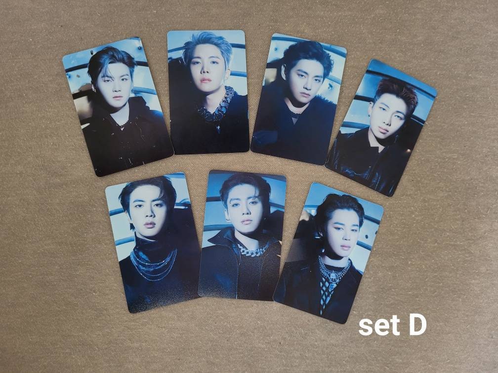 BTS Proof POB and Lucky Draw Photocards Set