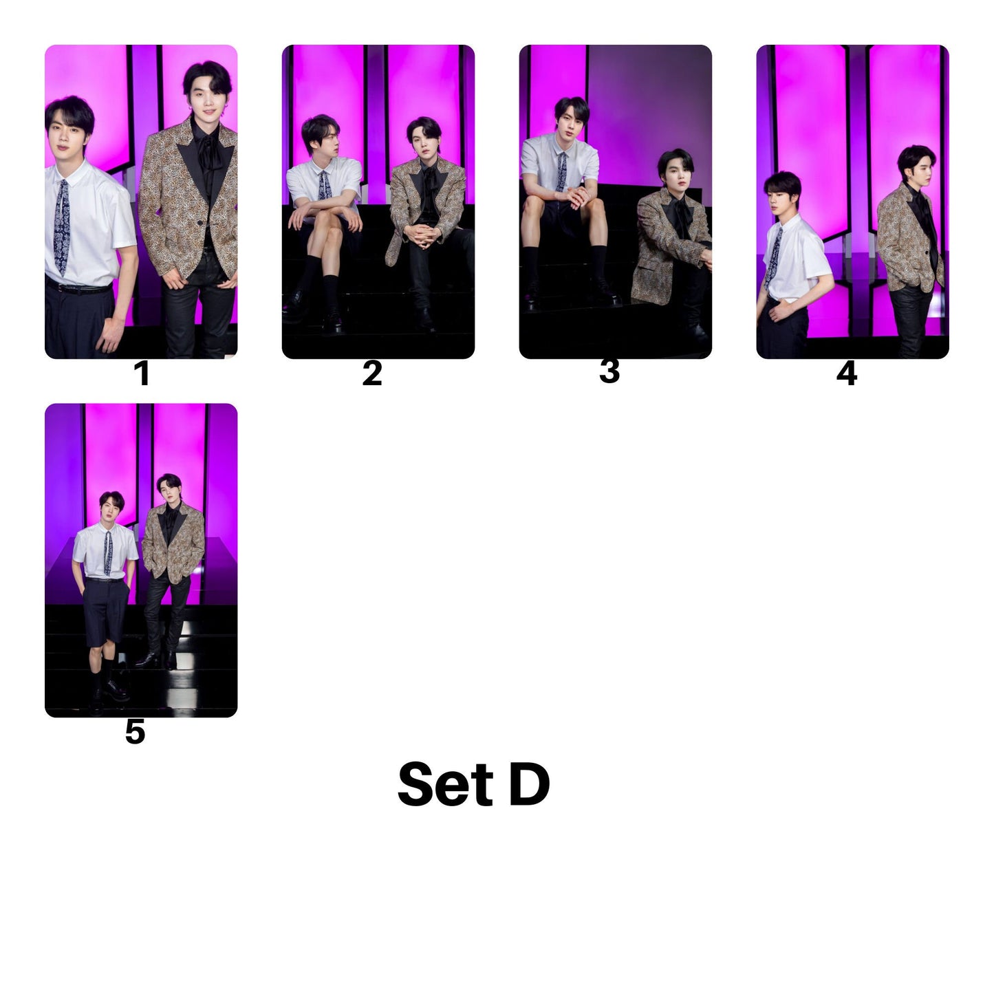 BTS FESTA 2022 Family Portraits Photocards