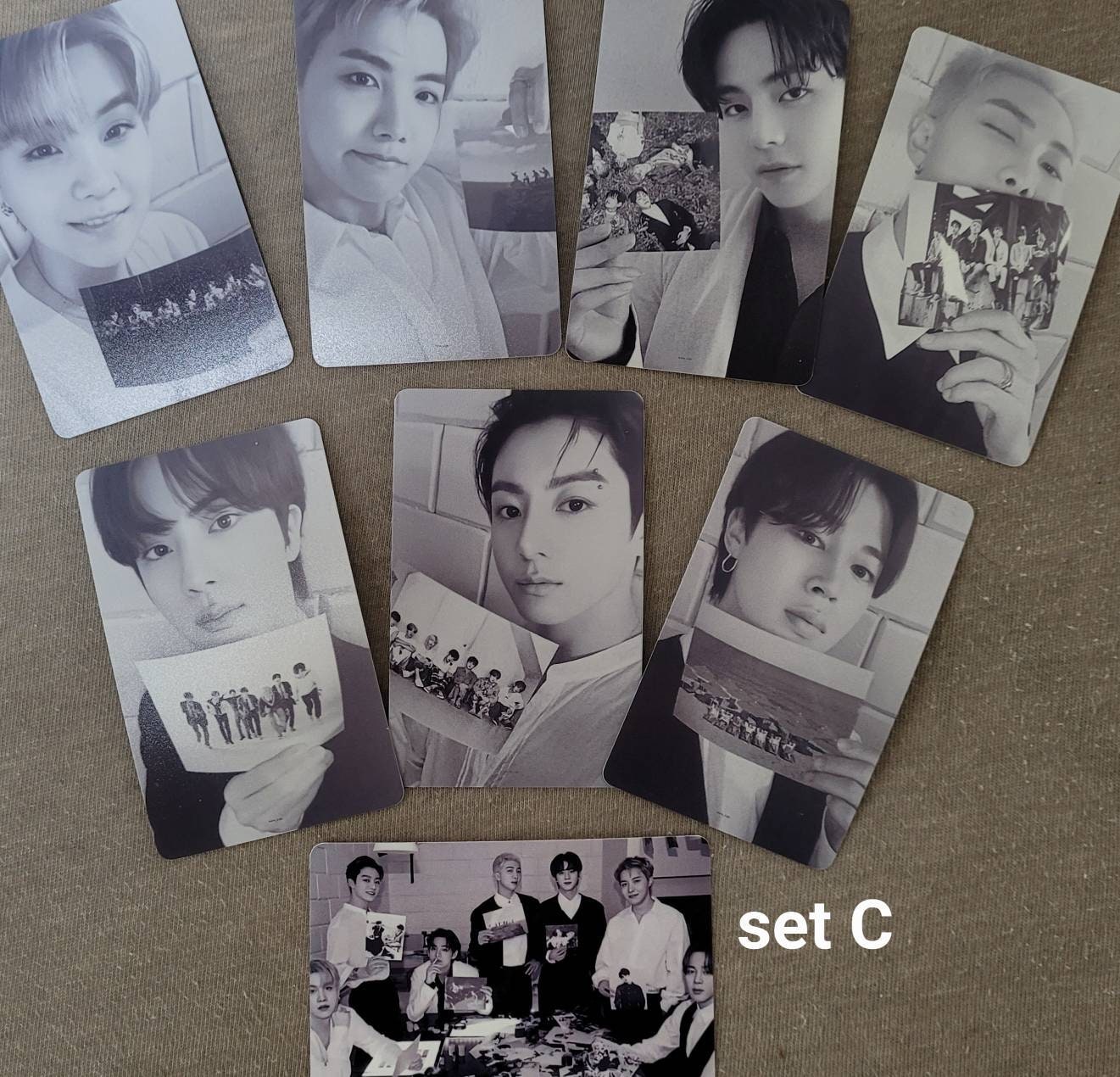 BTS Proof Standard Compact Photocards Set