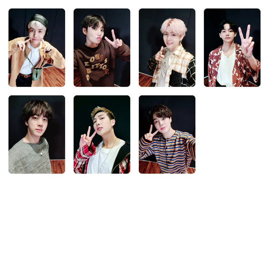 BTS Photocards Permission to Dance YouTube Selfie