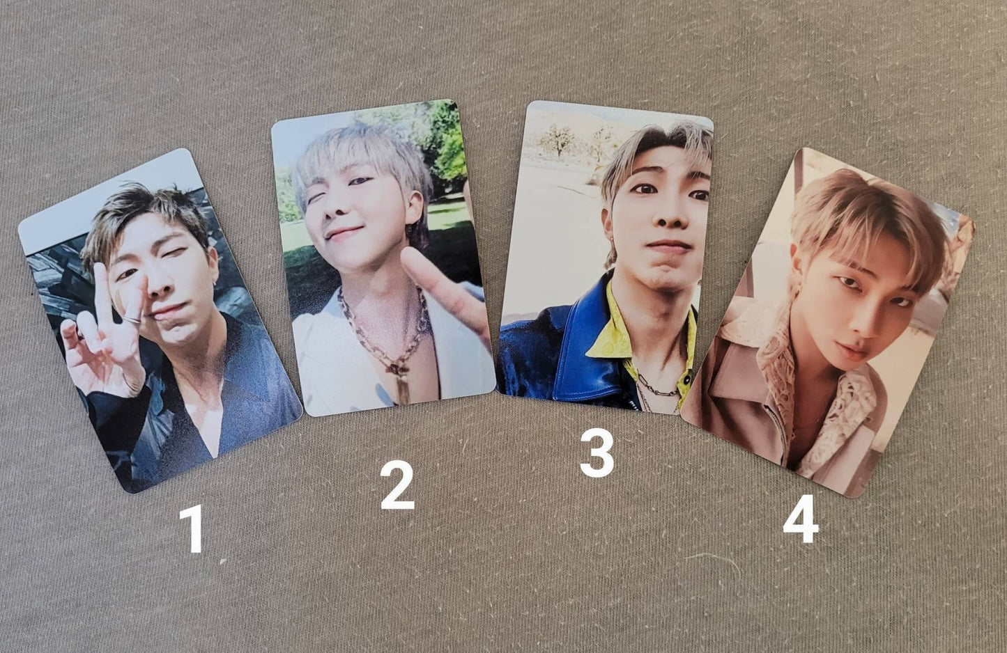 Me Myself RM Entirety BTS Photocards