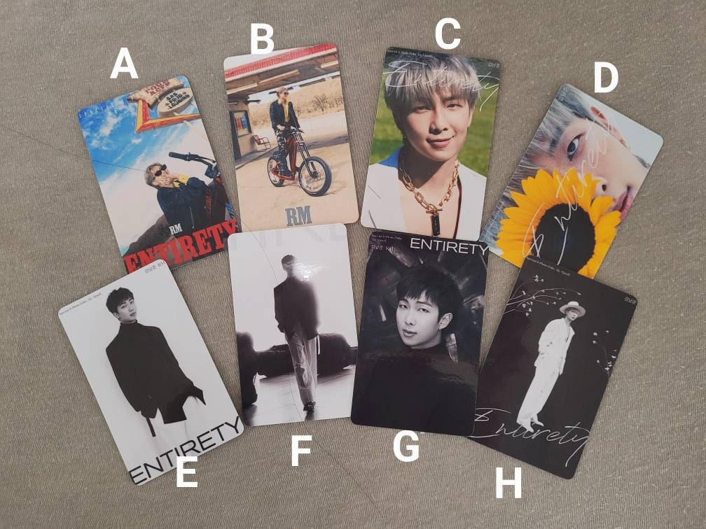 Me Myself RM Entirety BTS Photocards