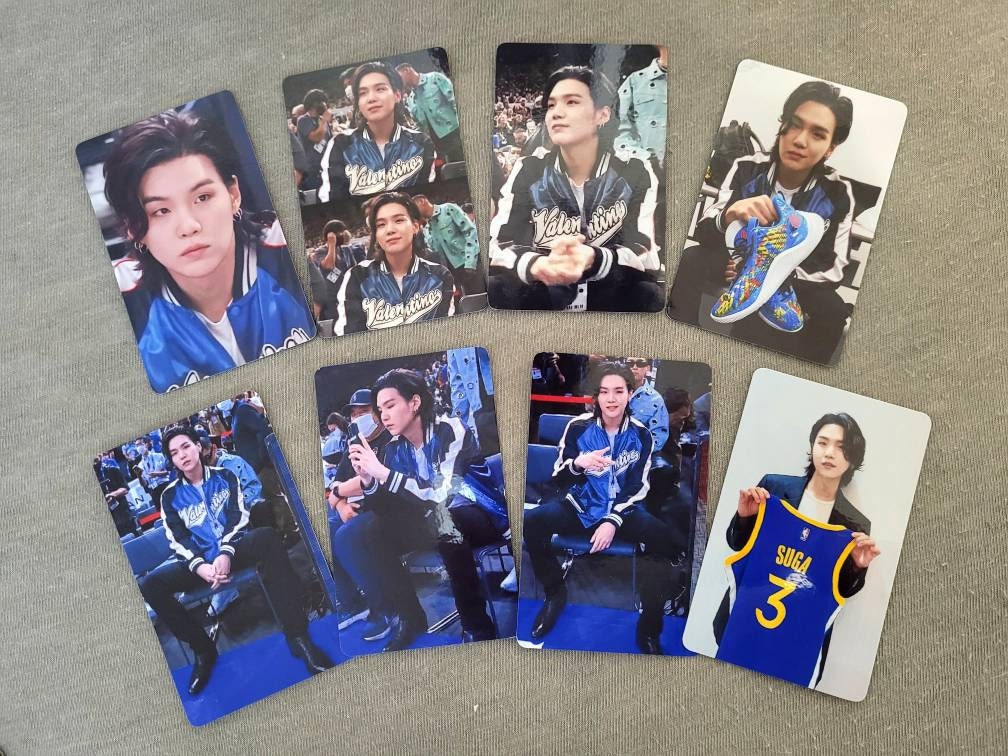 BTS Suga Yoongi Photocards