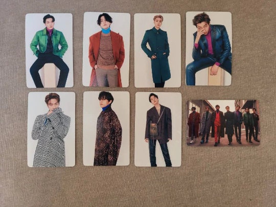 BTS Photocard Esquire Magazine Sets