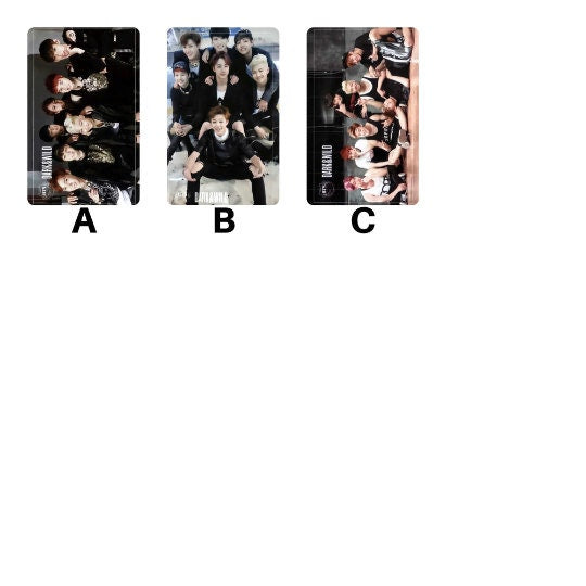BTS Photocard Dark and Wild Set