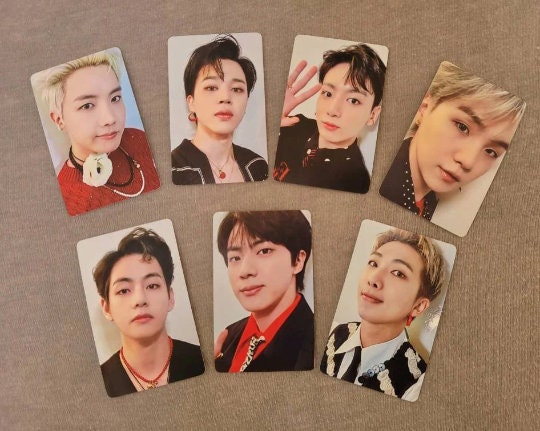 BTS Butter Lucky Draw Photocard Sets