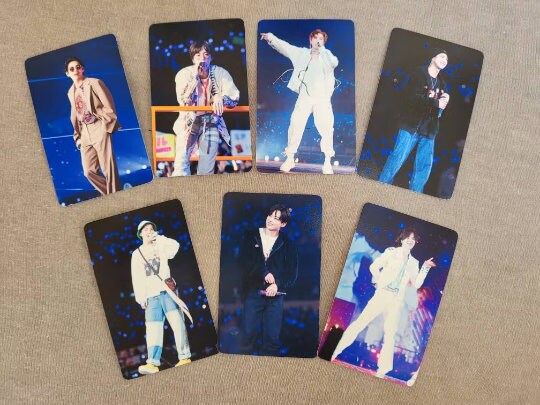 BTS Photocards Permission to Dance PTD Las Vegas