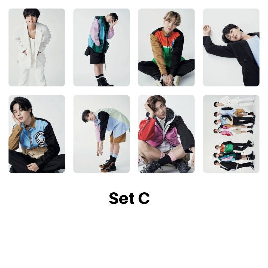 BTS Photocard Sets Japan Fashion Magazine