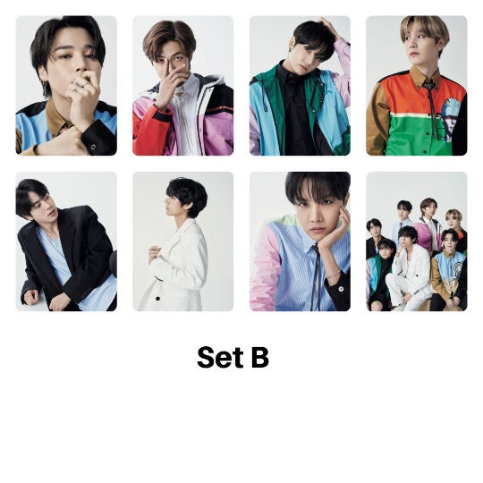 BTS Photocard Sets Japan Fashion Magazine