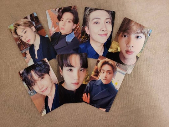 BTS Photocards WSJ Magazine Cover 2020