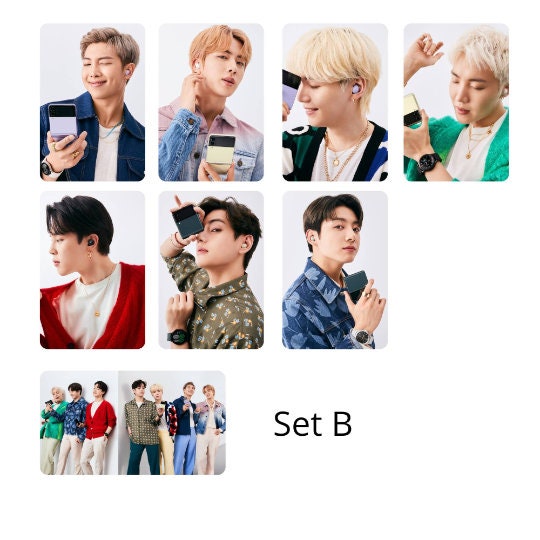 BTS x Samsung Photozone 2021 Photocards