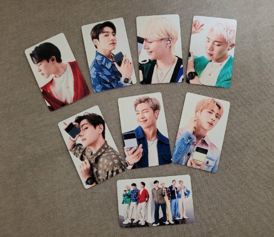 BTS x Samsung Photozone 2021 Photocards