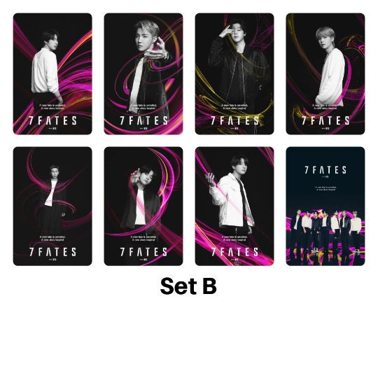 BTS Photocards 7Fates Chakho Webtoon Sets
