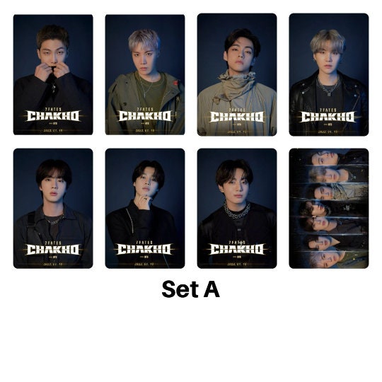 BTS Photocards 7Fates Chakho Webtoon Sets