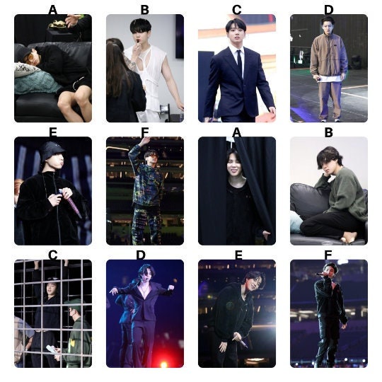 BTS Photocards Permission to Dance on Stage
