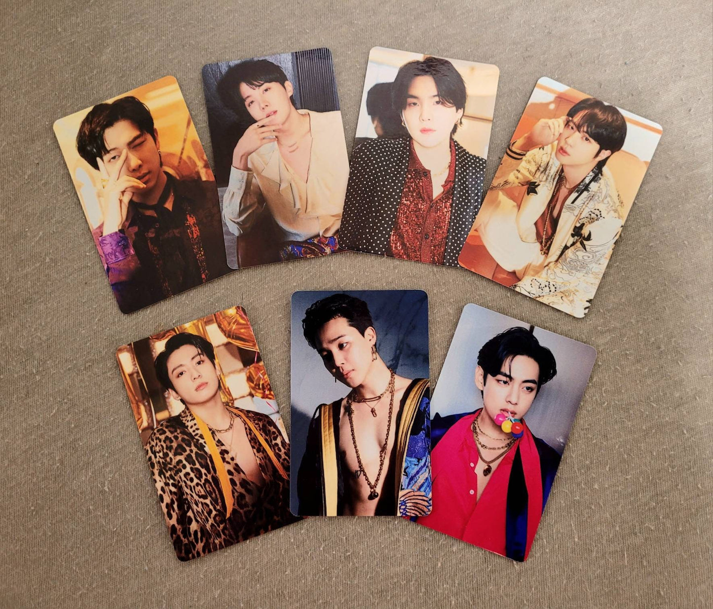 BTS Quiz Photocards