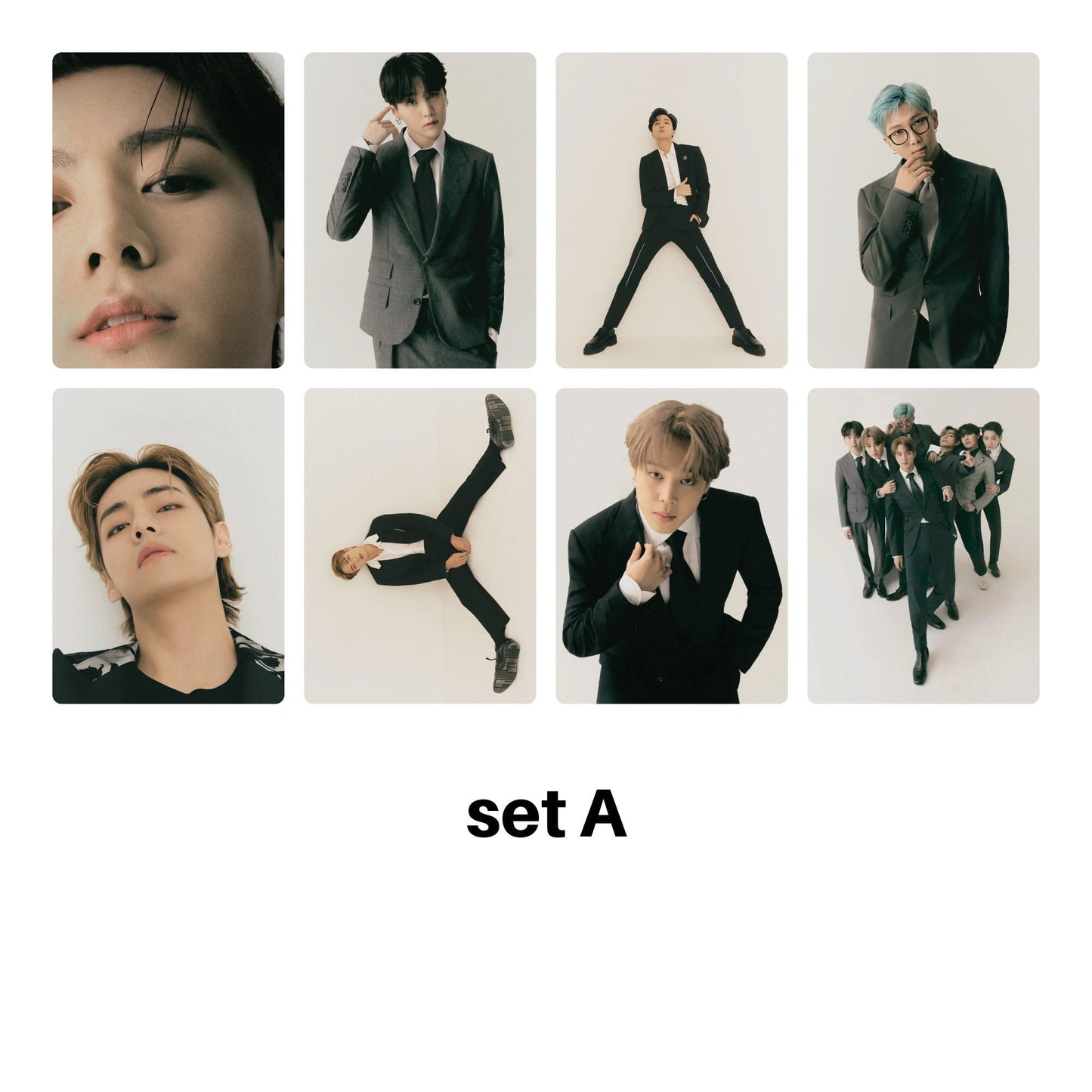 BTS Variety Magazine Photocard Set