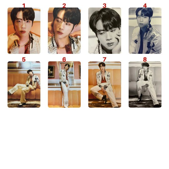 BTS Photocard Merch Box 8 Sets