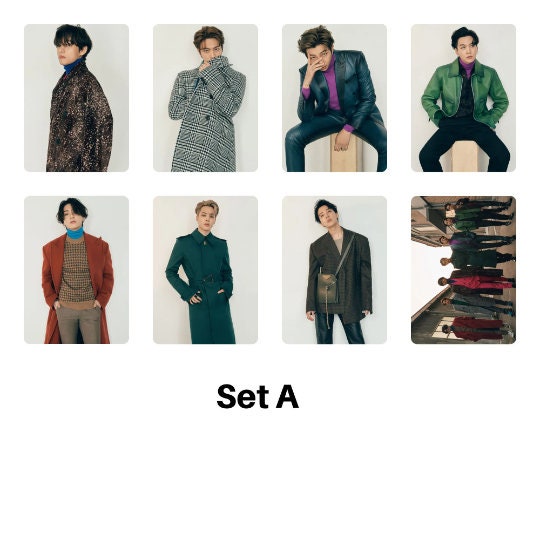 BTS Photocard Esquire Magazine Sets