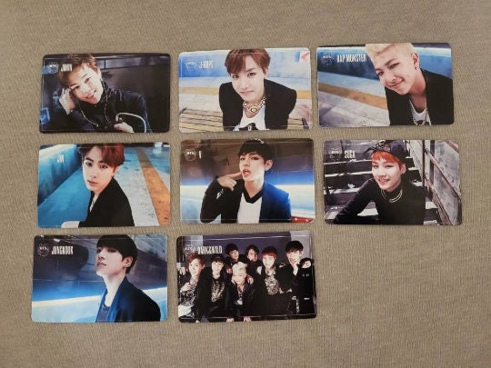 BTS Photocard Dark and Wild Set