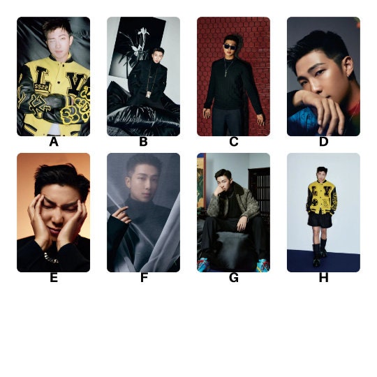BTS Photocard Fashion Magazine Sets