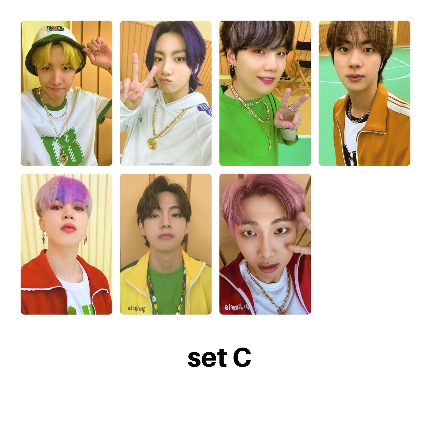 BTS Butter Lucky Draw and Cardigan Photocards