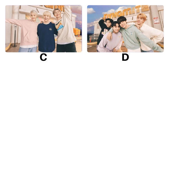 BTS Fila Dynamite Photocard Sets