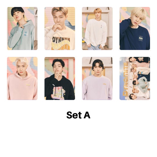 BTS Fila Dynamite Photocard Sets
