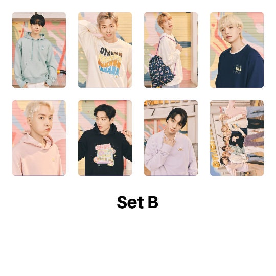 BTS Fila Dynamite Photocard Sets