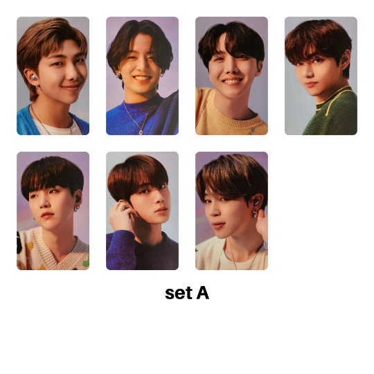 BTS Photocards Samsung Special Gift 2022