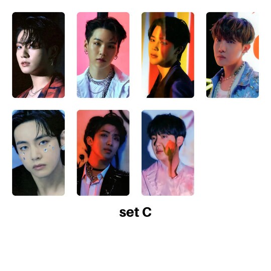 BTS Photocards MOTS ON:E Route and Clue