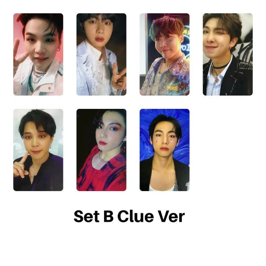 BTS Photocards MOTS ON:E Route and Clue