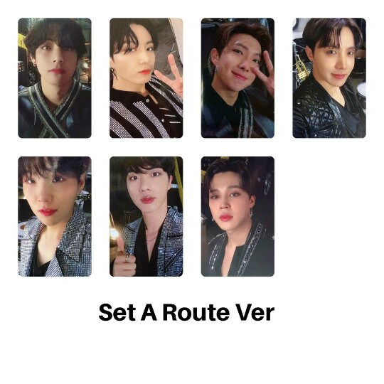 BTS Photocards MOTS ON:E Route and Clue