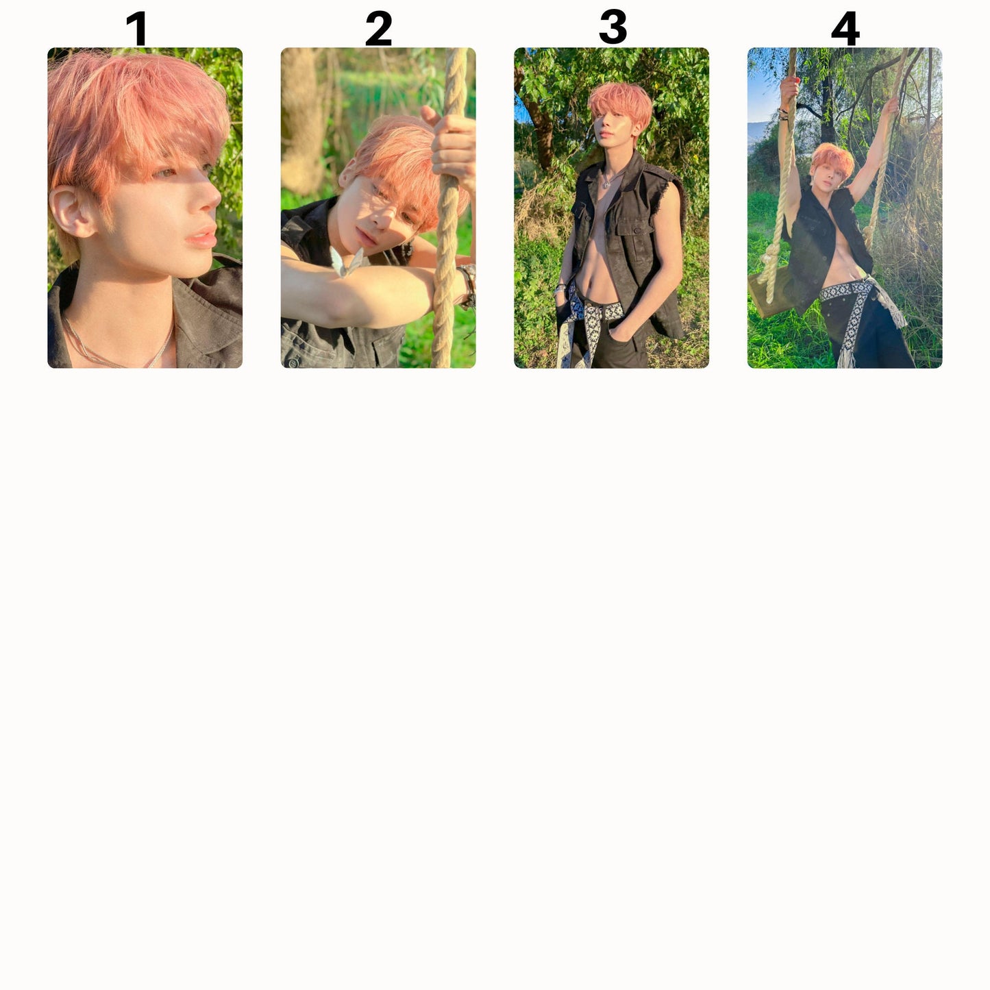 TXT Photocards Temptation - Daydream Member Focus