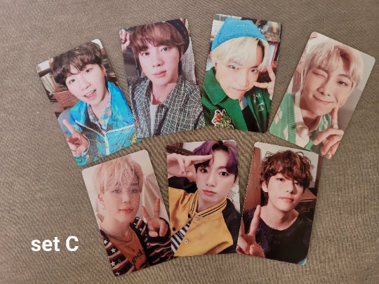 BTS Photocards Deco Kit All Sets