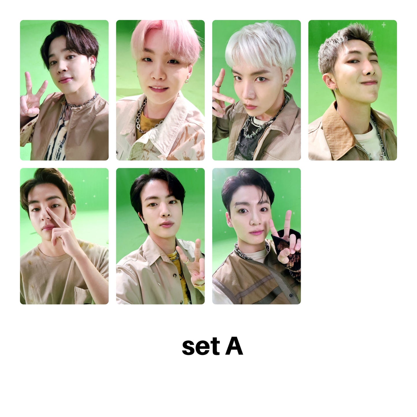 BTS Photocard My Universe Sets