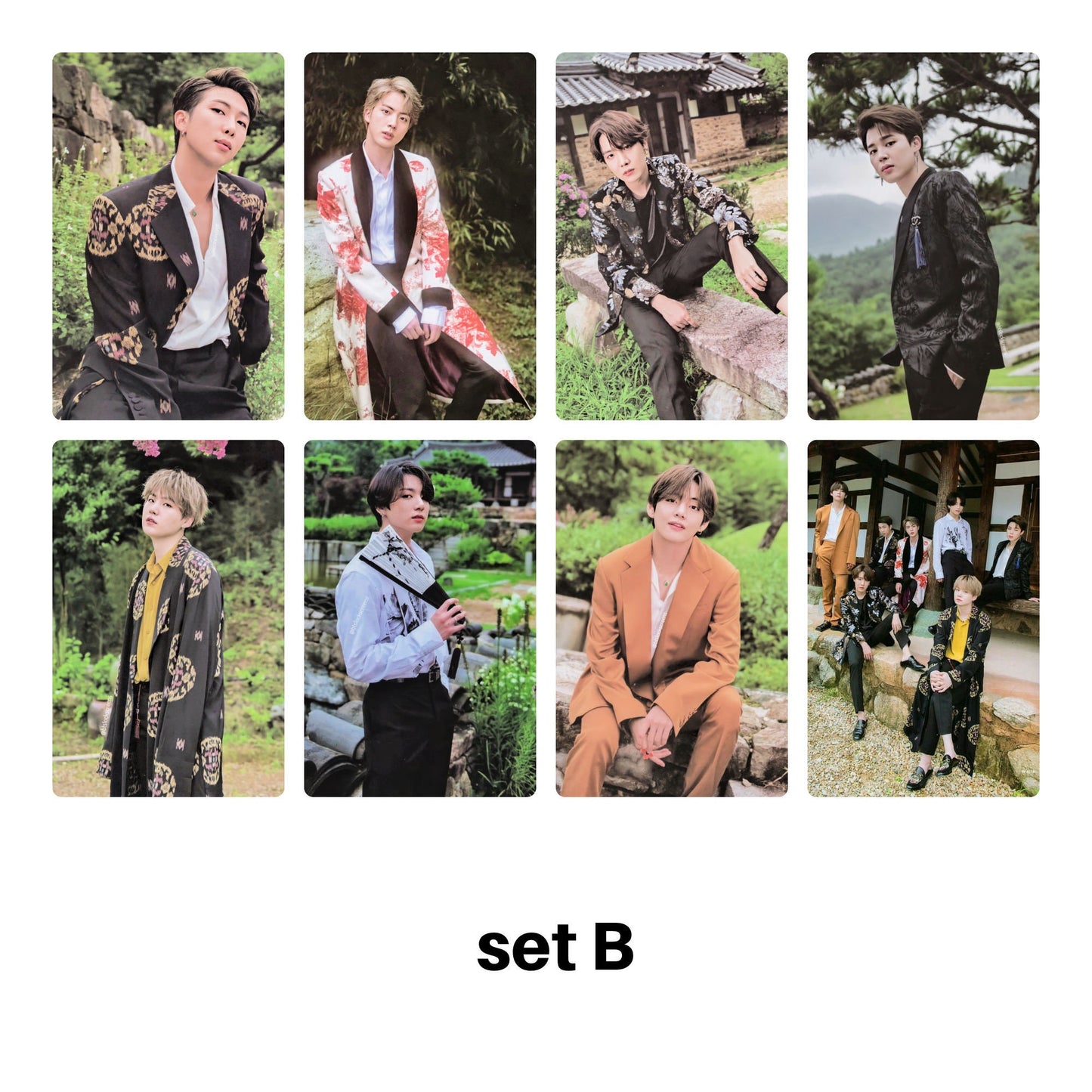 BTS Photocards Summer Package 2019