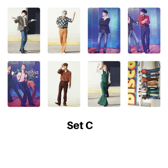 BTS Dynamite Photocard Sets