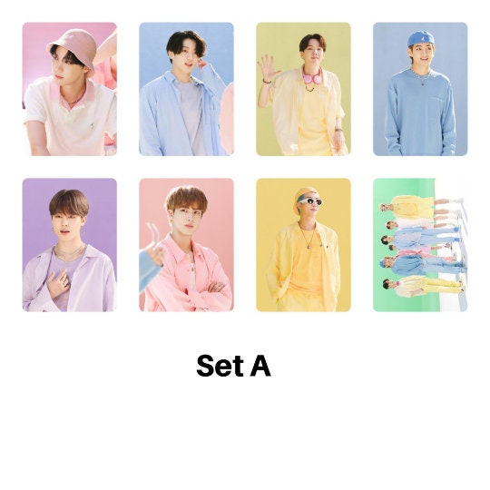 BTS Dynamite Photocard Sets
