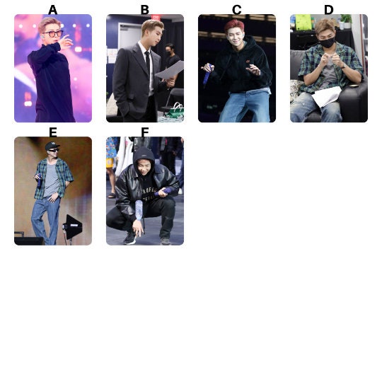 BTS Photocards Permission to Dance on Stage