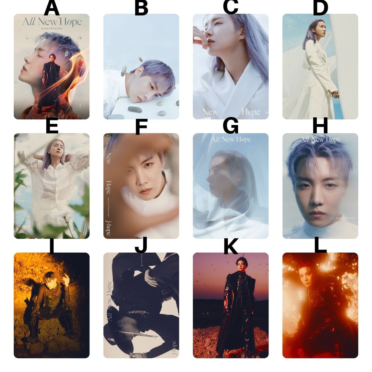 BTS JHope All New Hope Photocards