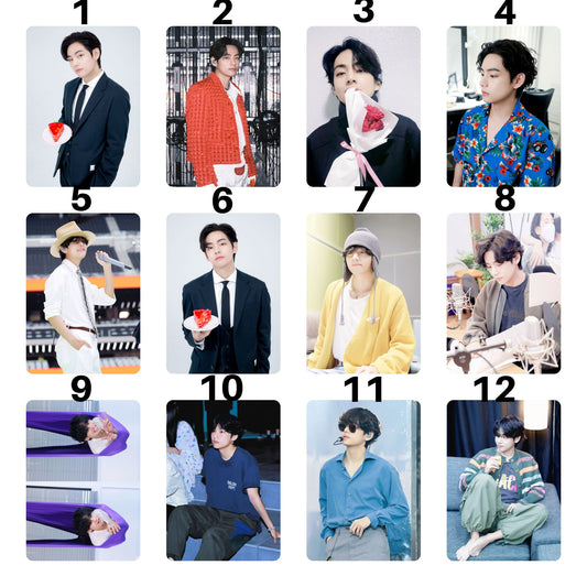 V Taehyung Day 2022 Photocards