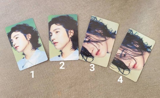 BTS Photocards Suga Yoongi Live