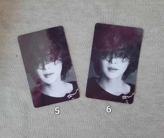BTS Photocards Suga Yoongi Live
