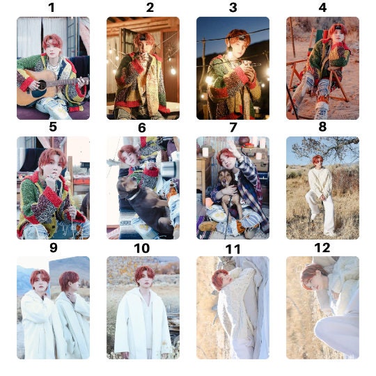 BTS Me Myself Suga Wholly or Whole Me Photocards