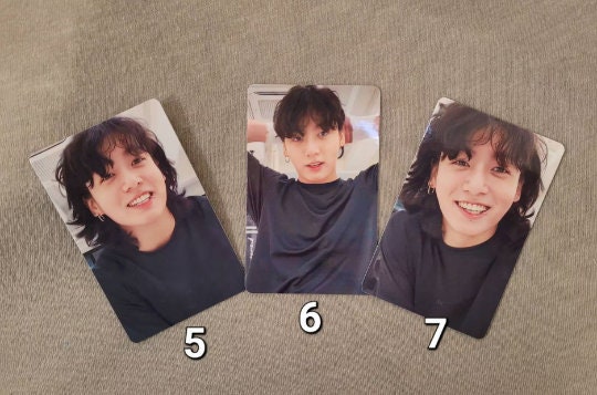 BTS Jungkook Live Photocard Sets