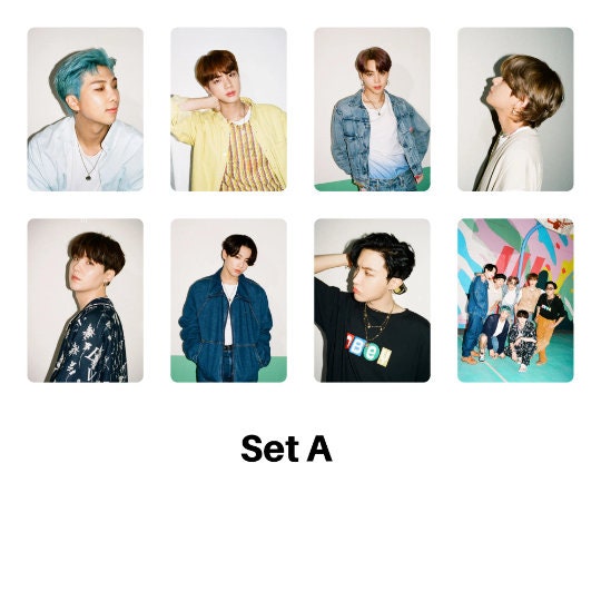 BTS Dynamite Remix Photocard Sets