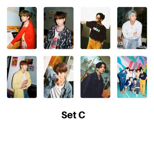 BTS Dynamite Remix Photocard Sets