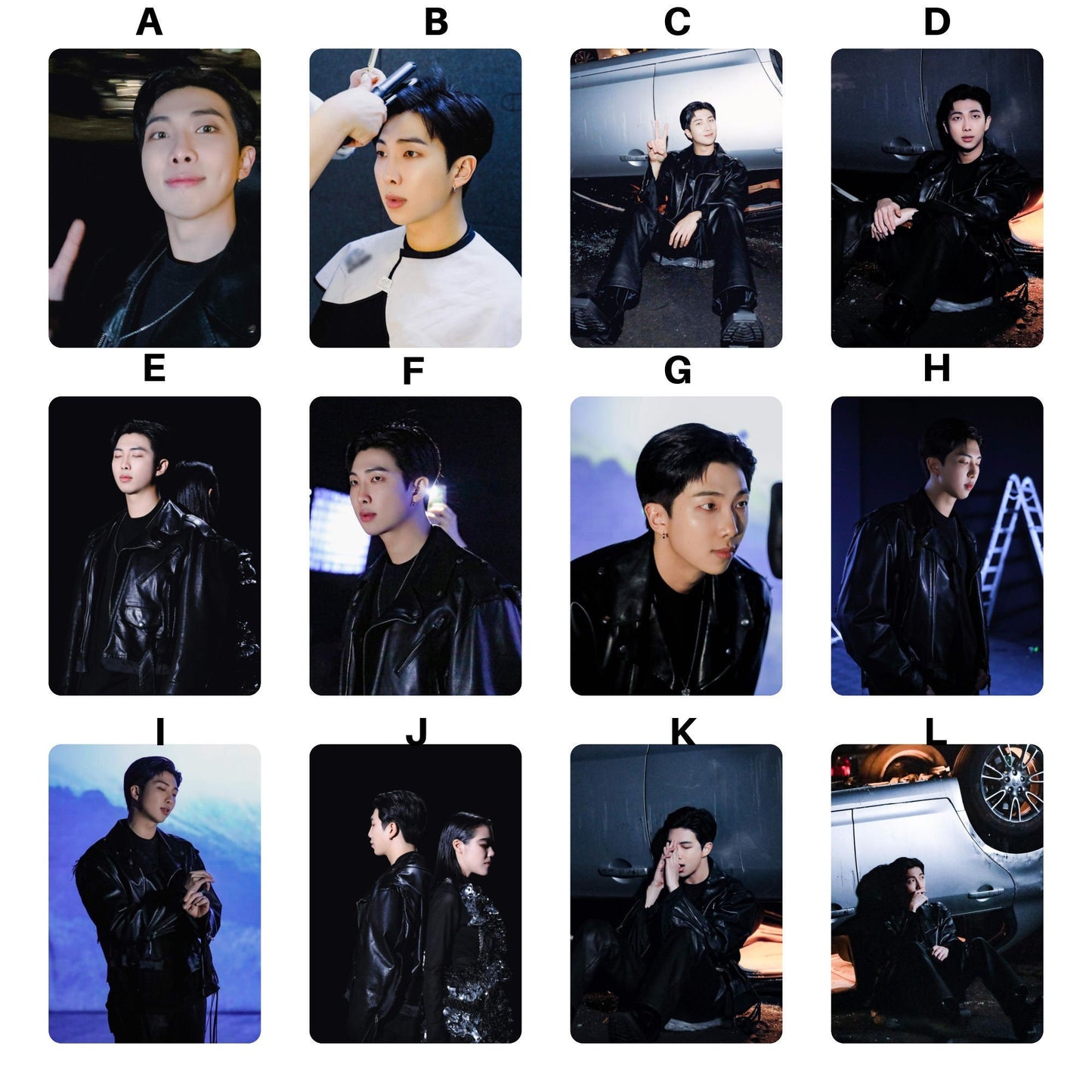 BTS RM Photocards Smoke Sprite