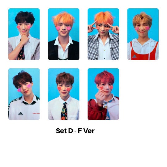 BTS Love Yourself Answer Photocards All Sets